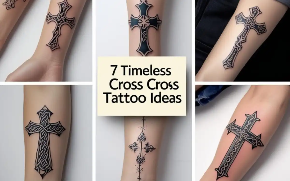 7 Timeless Cross Tattoo Ideas That Radiate Meaning