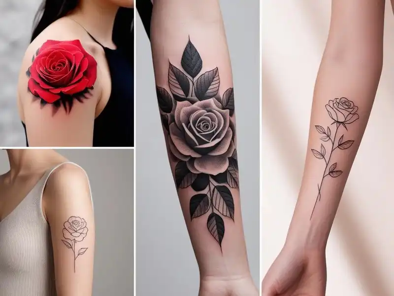 rose tattoo designs