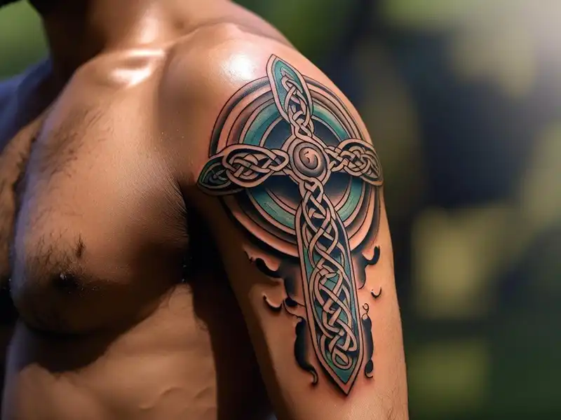 cross tattoo